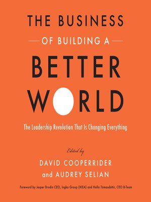 cover image of The Business of Building a Better World